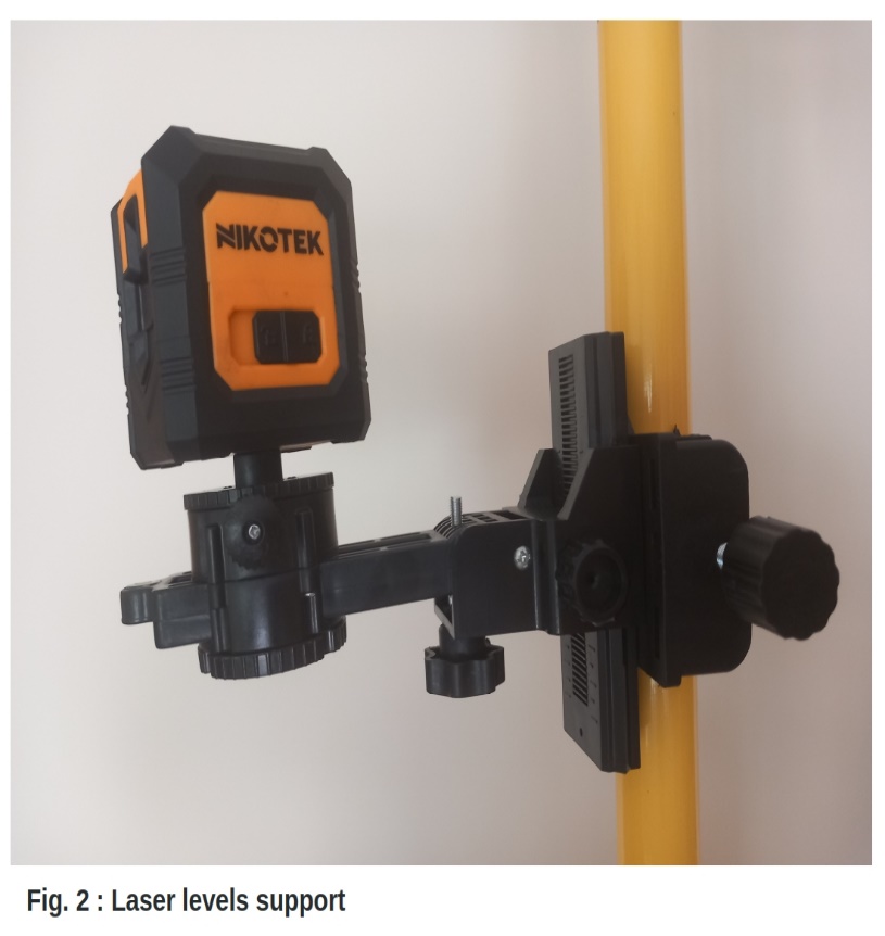 A close-up of a laser level

AI-generated content may be incorrect.